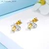 Charme Cubic Zircon Beed Oread Orees For Women Insects Flower Perle Crystal Piercing Jewelry Wedding Gift Wholesale 2023 New240408