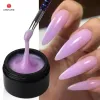 Gel MSHARE 50g Purple Jelly Extension Nail Gel Self Leveling Constuction Soak Off UV/LED Gel For Nail Art