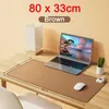 Halılar 52x26cm Isı Mouse Pad Masası Paspas Ekran Sıcaklık Isıtma Ofis Bilgisayar Masası Klavye için Kış Sıcak Elini Tutma