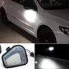 2PCS Canbus LED Side Mirror Puddle Lights Lampe für VW Jetta 10-15/EOS 09-11/Passat B7 2010 ~/cc 09-12/Scirocco 09-146455853