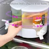 Machine de boisson à bouteille froide tournante pour les bouteilles d'eau pour le réfrigérateur Téapot de jus divisé (5,2 L)