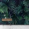 Wallpapers Milofi aangepaste grote behang muurschildering Noordse abstracte plant regenwoud Bananenbladeren achtergrond muurpapier decoratief schilderij