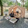 Tents and Shelters MOBI GARDEN Outdoor Camping Air Tent 7/12.6 Cloud 7 Villa Portable Inflatable Tent Large Space Family House Winter Hut Cabin 4 L48