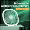 Printers Fan Cam Portable Rechargeable Mini Fans Air Cooler Conditioner Usb Electric Rechargeble Home Standing Stand Mobile Drop Deliv Otyyl