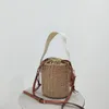 Sac fourre-tout designer Sac de plage en lin de paille Fode grande sac de magasin de magasin de magasinage de haute qualité sac à épauque pour femmes décontractées Simple Summer XB158