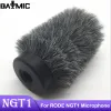 Accessori cavalcati NTG1 NTG2 Microfono esterno integrato Copertina di copertura del vento per vento da vento a pelliccia Furry Dead Catcat per NTG2