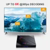 Box Smart TV Box H96MAX H616 Android 10 CPU 6K Smart TV Box 2.4G 5G WiFi Support Miracast DLNA H96 Max H616 Set Top Box