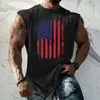 Heren t shirts zomer solide kleur t-shirts eenvoudig geprint zweet-absorberen ademende schouderuitbreidend mouwloos vest camisa masculina