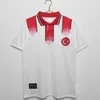 1996 Turchia Retro Soccer Jersey Home 96 98 Hakan Rustu Basturk Tosun Arda Kalhanos UGC Shirt Burak Chimals Day Day Turkiye National Team Shirts Shirts Hotsoccer