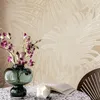 Bakgrundsbilder Sydostasiatisk stil Palmblad Bakgrund Tropiskt växt Trädväggspapper för vardagsrum Bakgrund sovrummet väggmålning