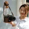 أكياس فوجي فوجيفيلم XT4 XT4 Micro Single Camera Bag XT3 XT2 Leather Cases Half Case Camera Bag Bag