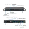 장비 디지털 전문가 6400W*4 파워 앰프 1U 4 채널 오디오 고급 앰프 홈 시어터 서브 우퍼 DJ 스테이지 룸 노래방