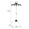 Racks Hangle Rack Clothes Stand Pliage Garment Vêtements pliables ACCESSOIRES INTRAUSEMENT