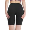 Short féminin Nude Yoga 3/4 High Waist Hip Lift Sports Sports Sports Pantalon de cyclisme