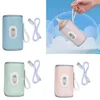 Sleeve de bouteille d'alimentation pour bébé avec affichage numérique Portable Milk bouteille chauffante multifonctionnelle à température constante A2UB 240326