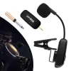 SAXOPHONE Professional Wireless Musical Instruments Clip Mic sur le récepteur Mic Microphone Microphone Microphone Microphone Sans fil pour clarinette