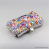 Torby wieczorowe Rhinestone Kobiety luksusowe sprzęgło wieczorowa torba moda ślub kryształowy diamentowy telefon kieszeń torebka kobieta portfel bankietowy PartyHandbag