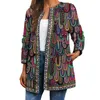 Kvinnorjackor Fabulous Spring Jacket Lose Casual Collaress Plus Size Autumn Coat Vintage Women For Home