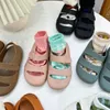 Slipper Summer Sandals Sandals Дети девочки для малышей мягкая не скользящая водонепроницаем