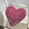 装飾的な花8pcs/boxバラの花の頭自然保存された乾燥したdiy結婚式の装飾バレンタインデークリスマスの家の装飾