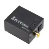 Konwerter Grwibeou Analog do cyfrowego ADC Konwerter Optyczny RCA TOSLink Audio Adapter Adapter SPDIF dla Apple TV dla Xbox DVD
