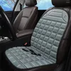 Car Seat Covers 2PC Heated Cushion 12V Universal Auto Heating Mat Electric Cushions Pad Winter Household Heater Cover