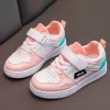 Sneakers Boys Breathable Sports Shoes 2022 Spring and Autumn Children High Top White Shoes Girls Low Allmatch Casual Running Sneakers