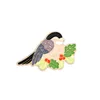 Birds and Flowers Enamel Pins Custom Hummingbird Woodpecker Brooches Lapel Badges Animal Jewelry Gift for Kids Friends