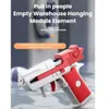 Gun Toys Summer Water Gun Non Electric Pistol High-Pressure Full Automatic Shooting Water Beach Toy Gun For Kid Children Girls Girls Adult 240408