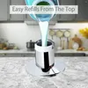 Distributore di sapone liquido Samodra Dispenser neri Testa della pompa in ottone con bottiglia PE da 500 ml per gli accessori da cucina