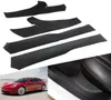 Accessories for Tesla Model 3 2020 2019 2018 2017 Car Interior Carbon fiber Style Door Protection Cover Sticker Sills Guards7115040