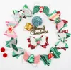 DHL 9 Colours 3inch Baby Girls Christmas Cute Bow Hairclip Barrettes Accessoires Hairpins Bandons Bandle Bandle pour enfant en bas âge 4957586