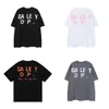 Gallerydept High Quality Designer Mens T Shirt Street Trendy Rock Gallerydept Shirt Letter Short Sleeve Luxury Brand Womens Quick Dry Loose Gallerydept Shirt 5038