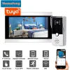 Sonnets de portes Homefong 1080p Tuya Smart Home Video Interphone Téléphone Doyer Doyer Camera Security Protection 7 "Tactile Moniteur d'écran Record