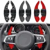 Accessoires de voiture en fibre de carbone Shiftdle de volant pour Volkswagen Golft 6 / GTI / Tiguan / VW Sharan / Talagon / Screocco / Seat / CC / Polo GTI