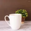 Mugs Gold-Rimmed Mug Moonlight Cup Ceramic White Creative Exquisite Coffee Home Morden Couple Living Room Water Container