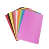 Sfondi 10 pezzi squisiti fogli di schiuma colorati artigianali Crafting Color Crafting Sponge Paper per feste in classe fai -da -te