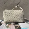 Роскошная кожаная сумка Bottegveneta Loop Bag Crossbody Spring Новая ткацкая косой когтяная сумка для кожи для кожи для кожи.