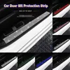 2PCS Luxury Rhinestone Diamond Auto Door Bumper Protector Cover Car Door Edge Protector Sticker Car Door Sill Sticker Anti Scratch Protection Interior Accessories