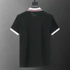 クラシックメンズポロシャツサマーカジュアルポロファッション刺繍プリントポロシャツ高品質短袖Tシャツ90126