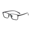 Solglasögon Skruvfri ultralätt hartslinser Rektangel TR90 Ramläsningsglasögon 0,75 1 1,25 1,5 1,75 2 2,5 2,75 till 4