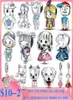 925 Sterling Silver Dangle Charm Little Girl Boy Charm Principessa Prince Dog Cat Beads perle Fit Charms Accessori per gioielli fai -da -te Bracciale Accessori per gioielli fai -da -te5764592