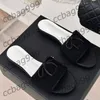 Dikke damesontwerper sandalen ronde tenen platte hiel fluweel lederen muildieren glijden op platform hiel boog borduurwerk vintage flip-flops slingbacks casual slipper