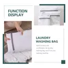 ランドリーバッグ3PCSポータブル衣服保護洗浄ポーチ洗濯機のメッシュ