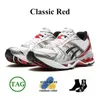 Top Quality NYC White Clay Canyon Running Chaussures Gel Tigers Gel Plateforme en cuir K14 TRAINER