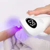 Sèchers mini lampe à ongles UV à LED UV intégrée Batterie sans fil portable Art léger USB câble recharge rechargeable sèche à la maison