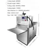 Commercial Electric Meat Slicker Stael Stal Rolls Cutter jagnięce wołowinę CNC cięcie jagnięciny