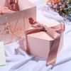 Confezione regalo per San Valentino Box con prua Ottagonale da damigella d'onore per le scatole di stoccaggio di imballaggi gioielli per matrimoni