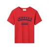 Designer Kid Tshirts Summer Cotton 100% Roupa Baby menino Camiseta Crianças Tops Letra de manga curta Camisetas Ce