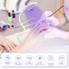 Séchoirs portables en vélo de chariot à LED à lampe à ongles légers à ongles Professionnel sèche à ongles légers pour le vernis à ongles Séchage à l'ongle Salon de manucure du salon